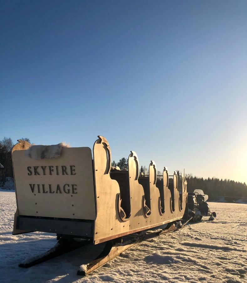 Skyfire Village Igloos Рованиеми Экстерьер фото