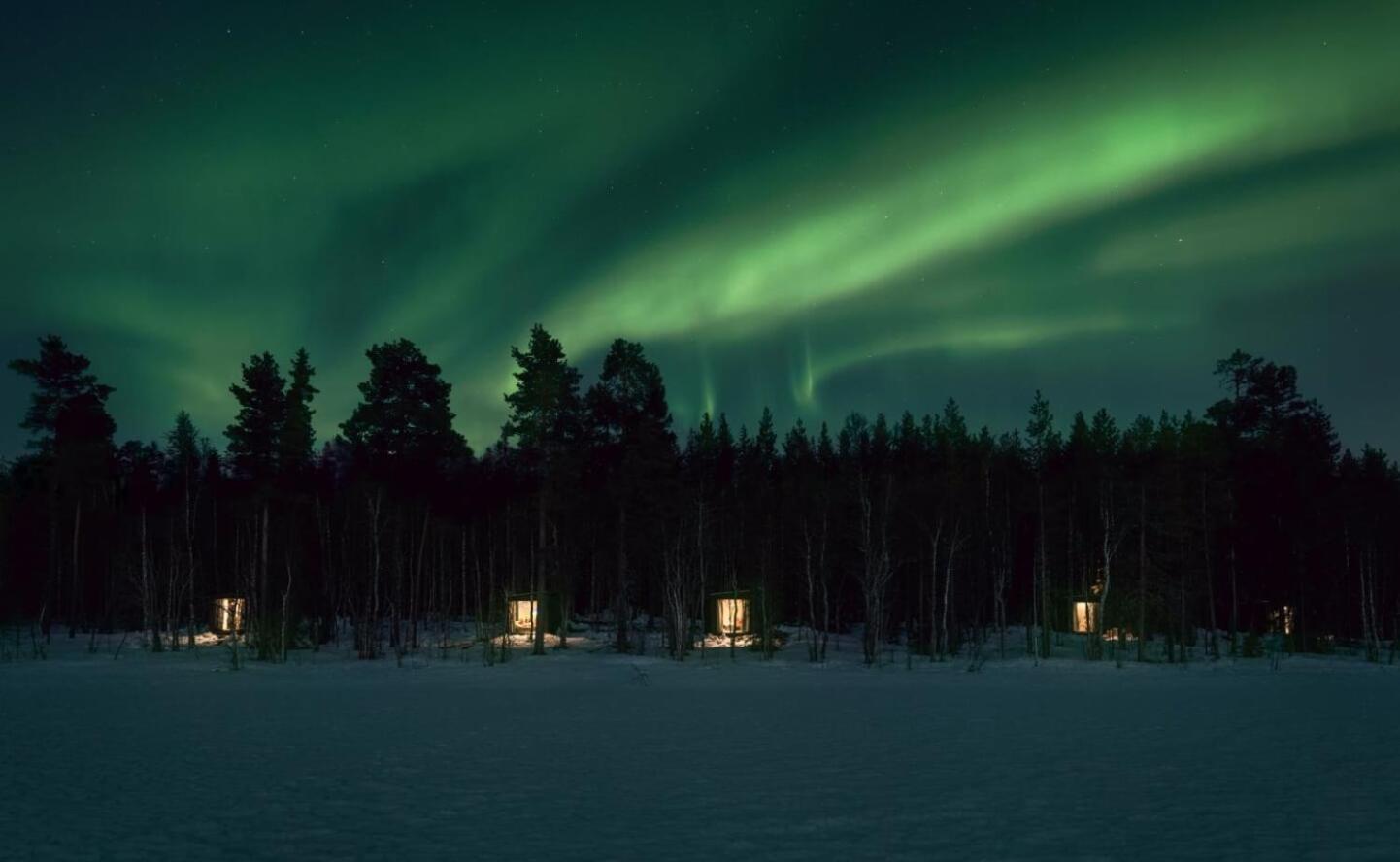 Skyfire Village Igloos Рованиеми Экстерьер фото
