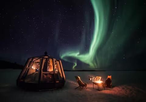 Skyfire Village Igloos Рованиеми Экстерьер фото